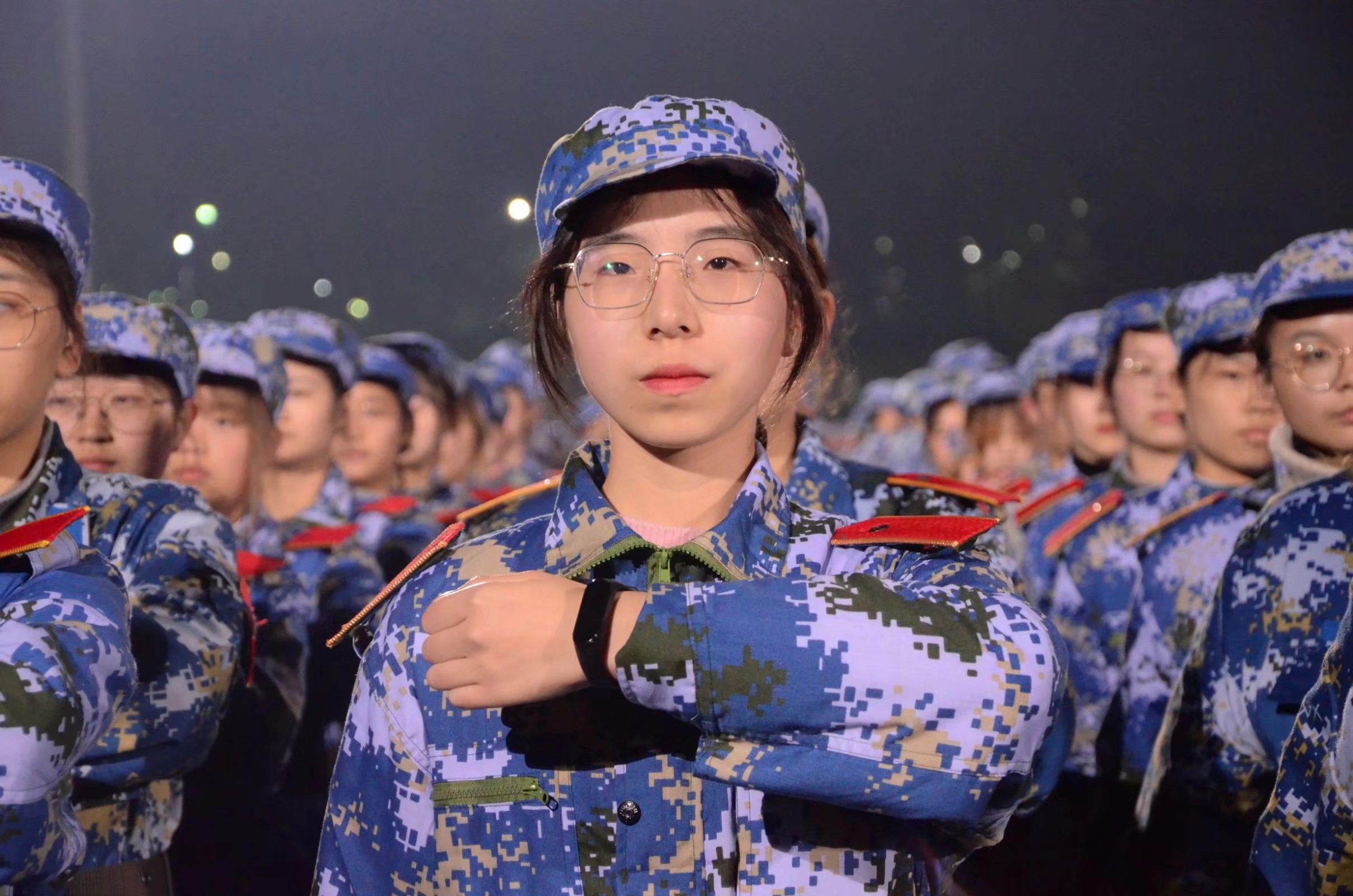 奏响青春的号角 重庆理工大学2021年新生冬日军训训练篇 - 重庆理工大